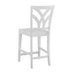 Hampton Collection - Palm Stool in Pure White - Image 3