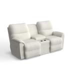 Brooks Power Reclining Loveseat W/ Headrest & Console - Image 3