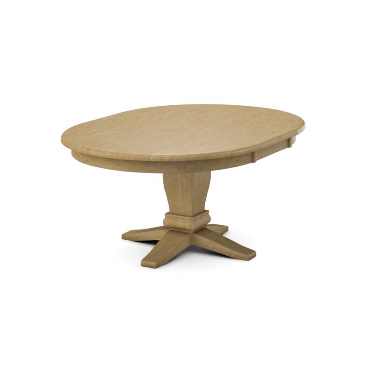 Build Your Own Pedestal Table w/ 48" x 66" Butterfly Leaf Extension Tabletop w/Half Bullnose Edge - Image 53