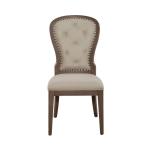 Americana Farmhouse Uph Tufted Back Side Chair - Image 4