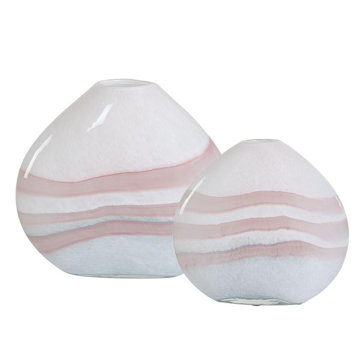 Blush Swirl, Vases, S/2 - Image 5