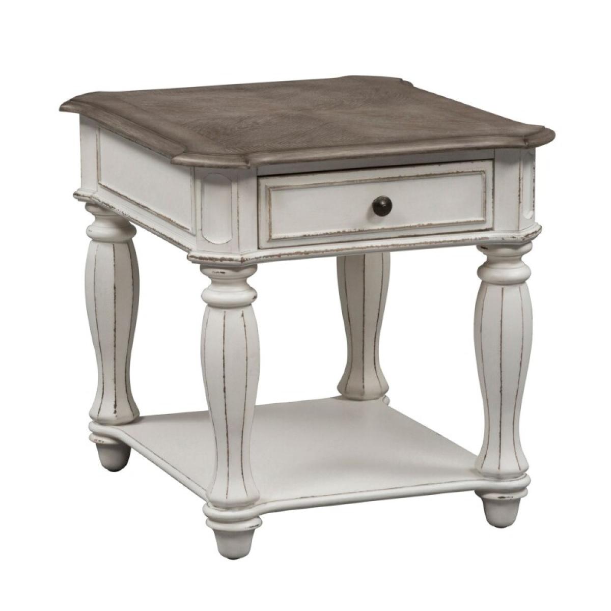 Magnolia Manor 3 Piece Set (1-Cocktail 2-End Tables) - Image 5