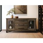 3 Drawer 2 Door Buffet - Loft Brown - Image 3