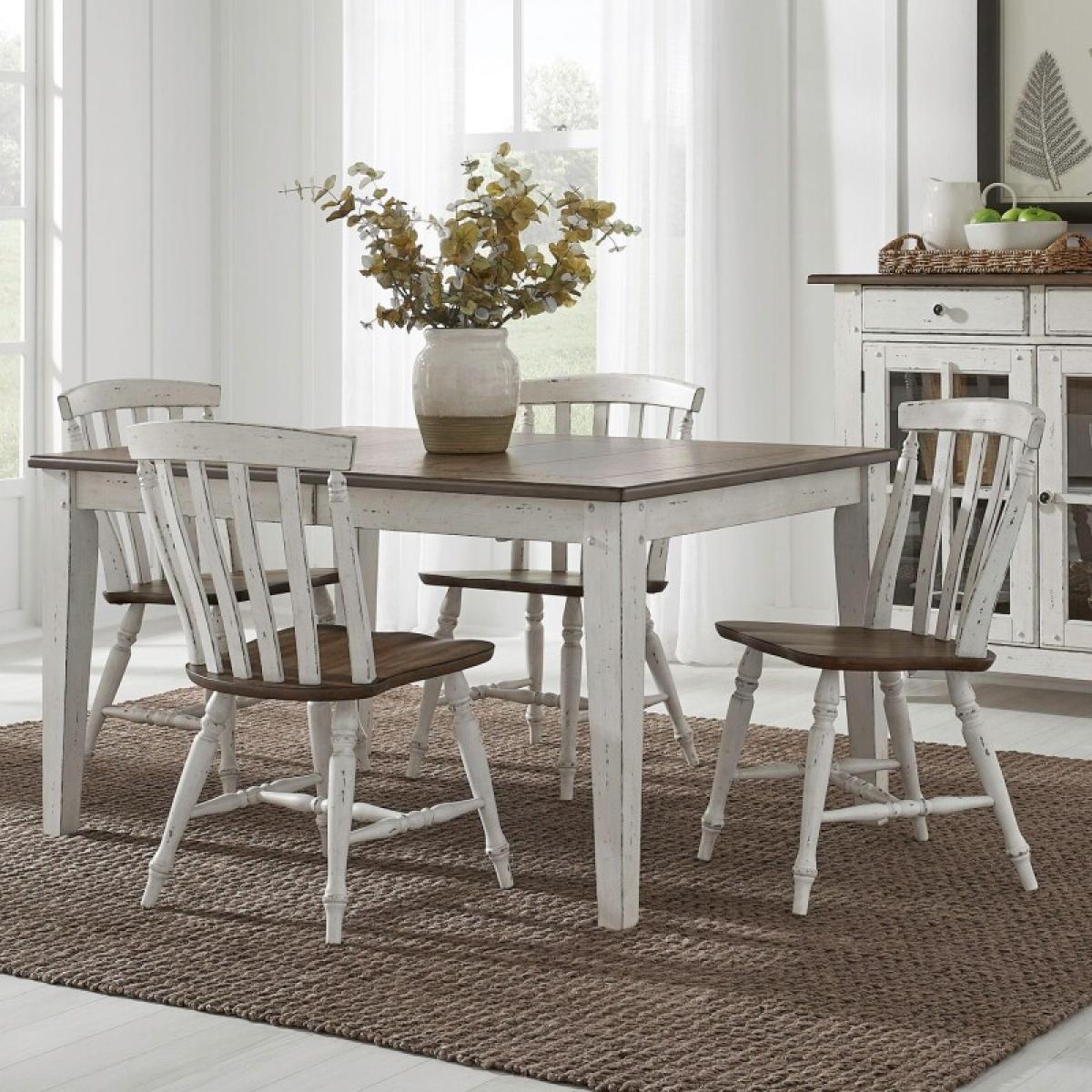 Al Fresco 5 Piece Rectangular Table Set - Image 2