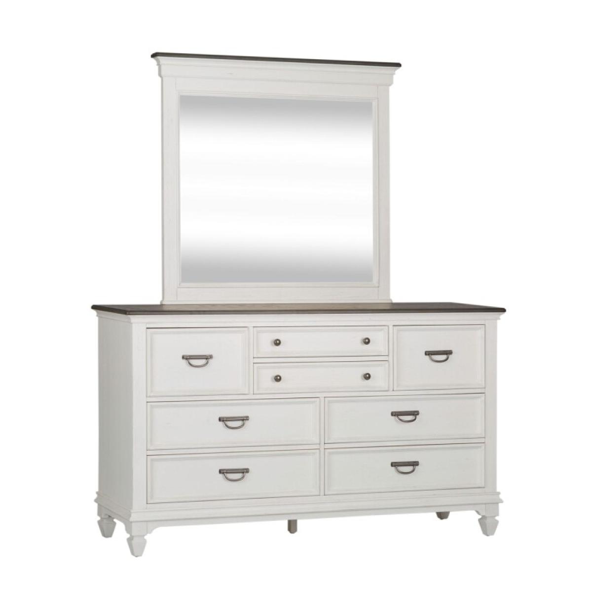 Allyson Park Dresser & Mirror - Image 4