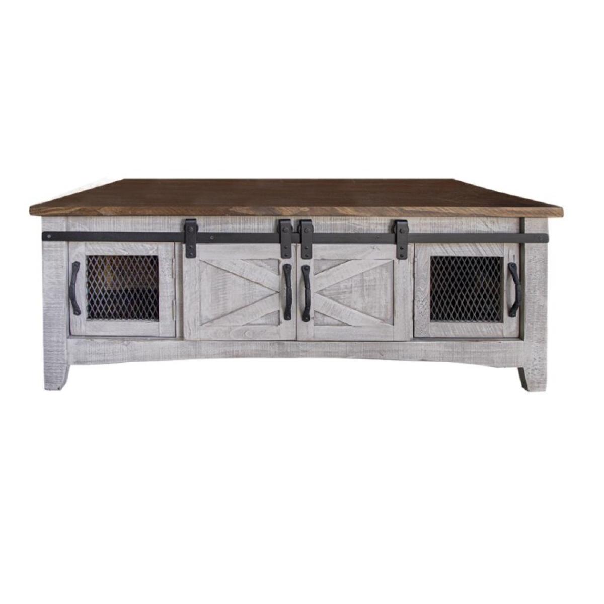 8 Door Cocktail Table - Pueblo - Image 2