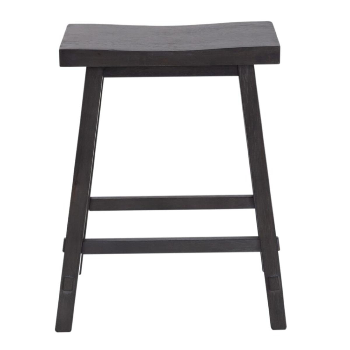 Creations 24 Inch Sawhorse Counter Stool - Slate - Image 4