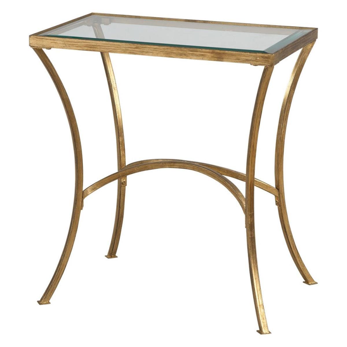 Alayna End Table, Gold - Image 5