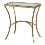 Alayna End Table, Gold - Image 5