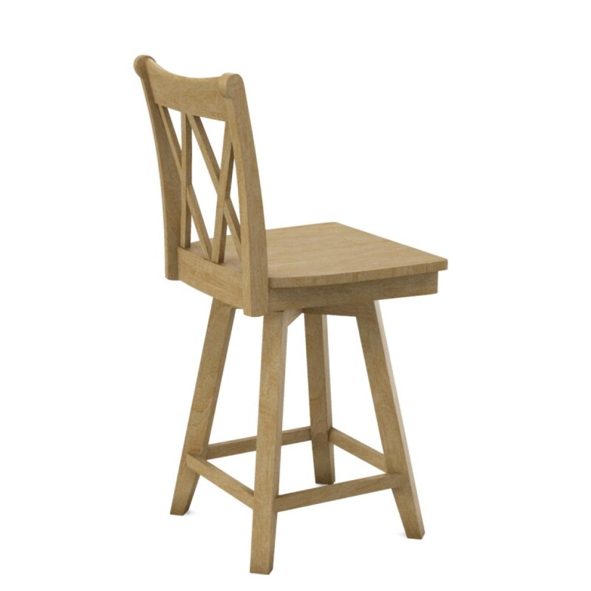 24'' XX Back Swivel Counter Stool - Image 29
