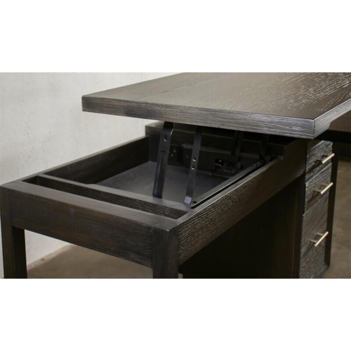 Swivel Lift-top L-desk - Image 3