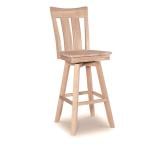 30''Ava Swivel Bar Stool
