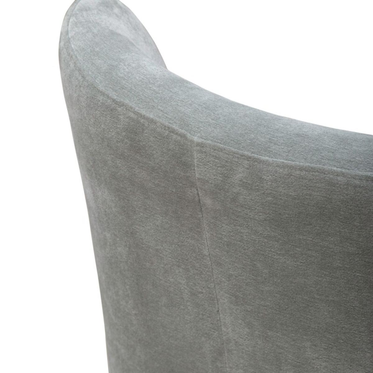 Accent Dining Chair w/ Casters - Sapphire - Image 9