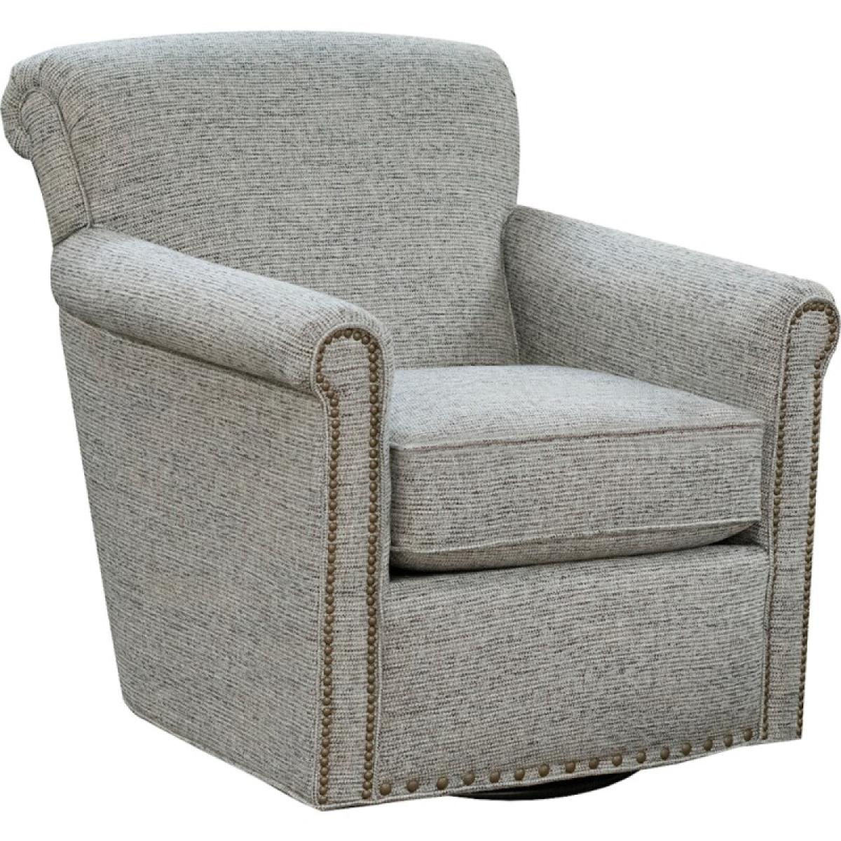 Jakson Swivel Chair With Nails - Image 2