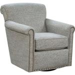 Jakson Swivel Chair With Nails
