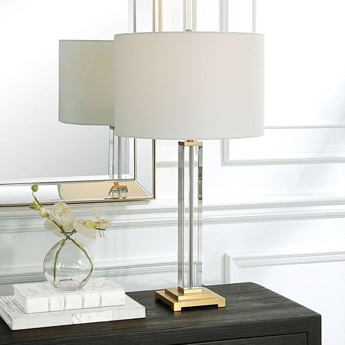 Crystal Column Table Lamp - Image 3