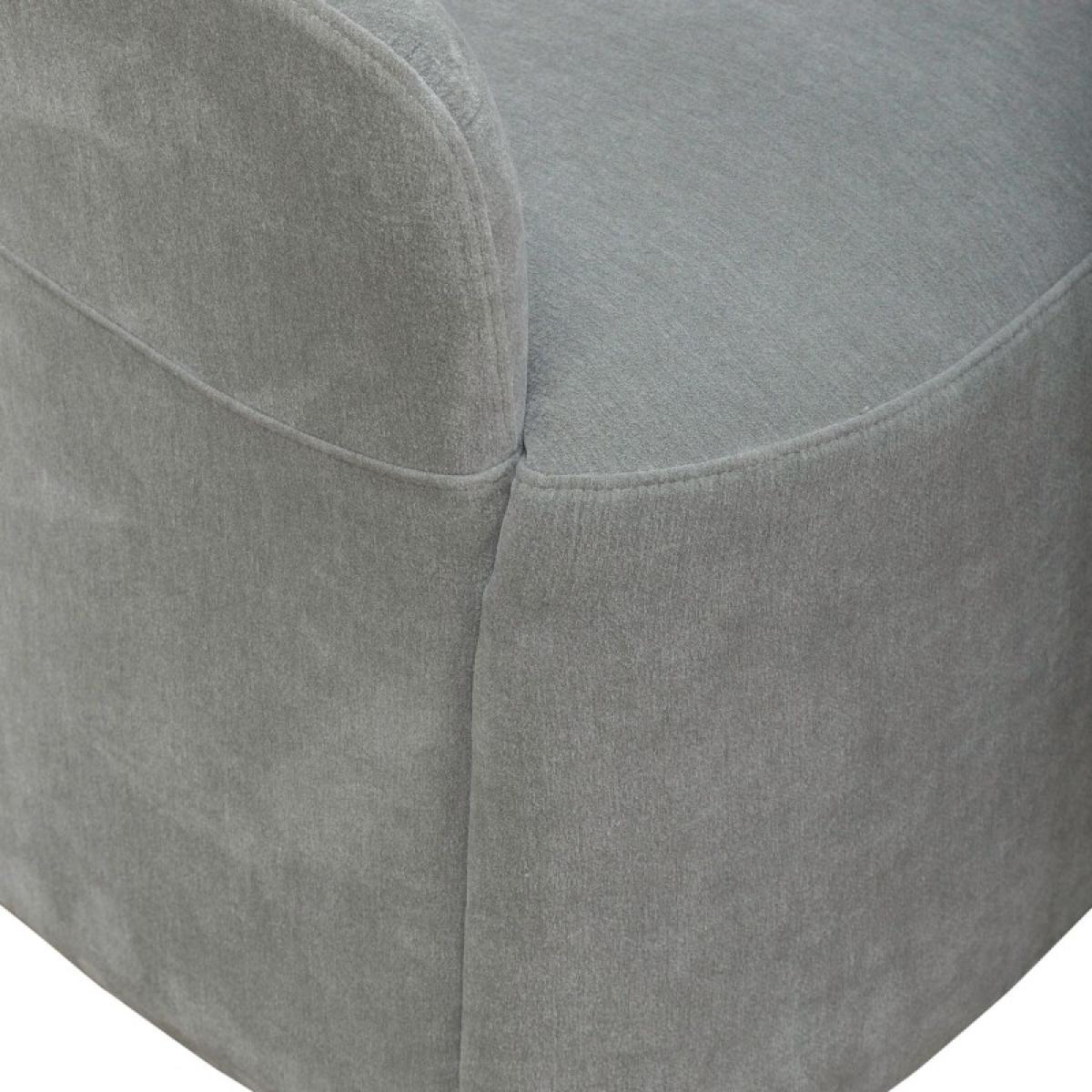 Accent Dining Chair w/ Casters - Sapphire - Image 13