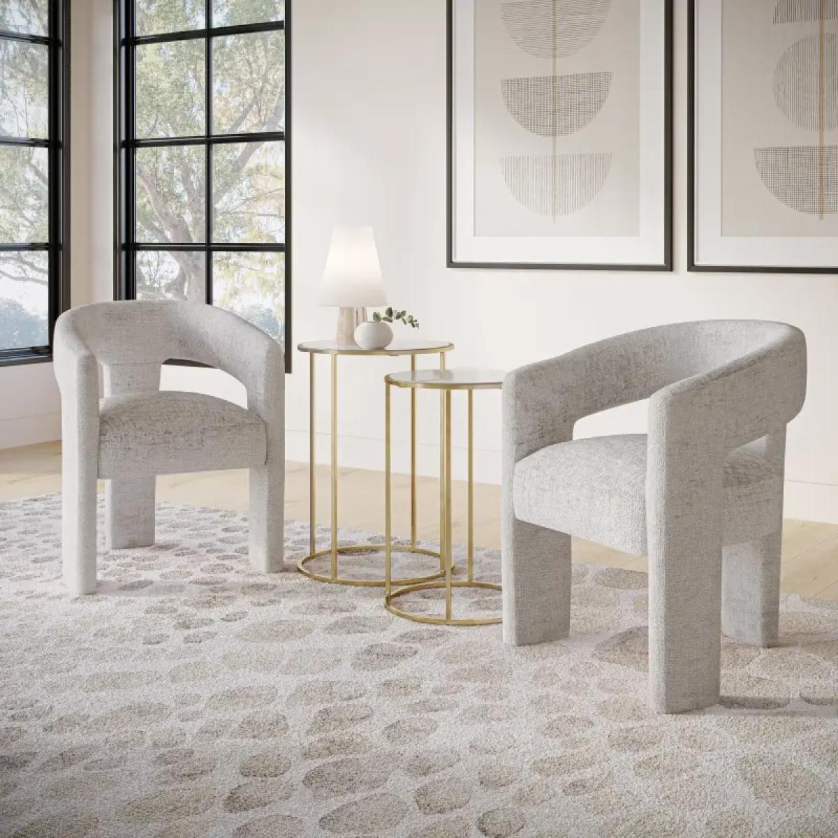 Gwen Open-back Upholstered Chair - Image 29