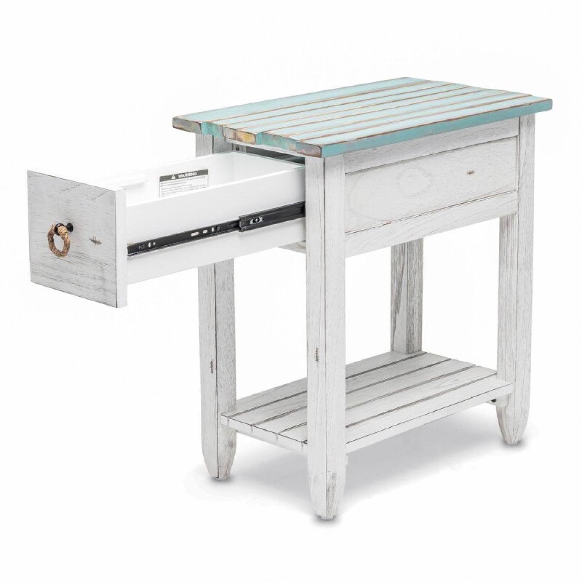 Picket Fence Chairside Table - Image 25