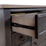 Americana Farmhouse 12 Drawer Chesser - Black - Image 15