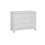 Cottage 4 Drawer Chest in White