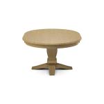 Build Your Own Pedestal Table w/ 48" x 66" Butterfly Leaf Extension Tabletop w/Half Bullnose Edge - Image 26