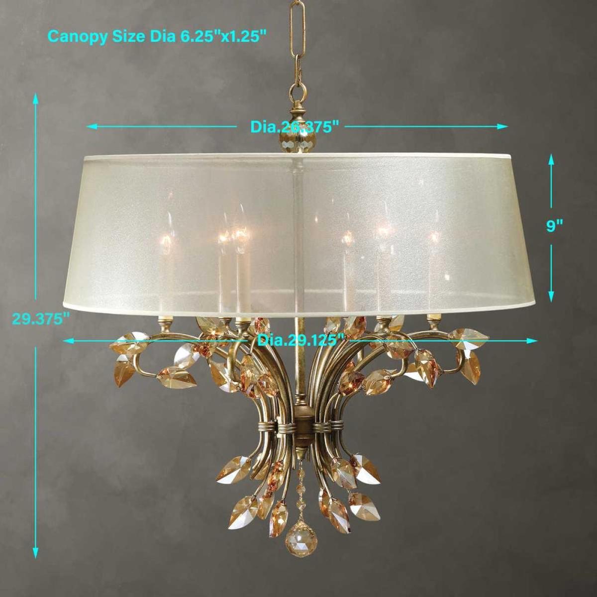 Alenya, 6 Lt Chandelier - Image 6