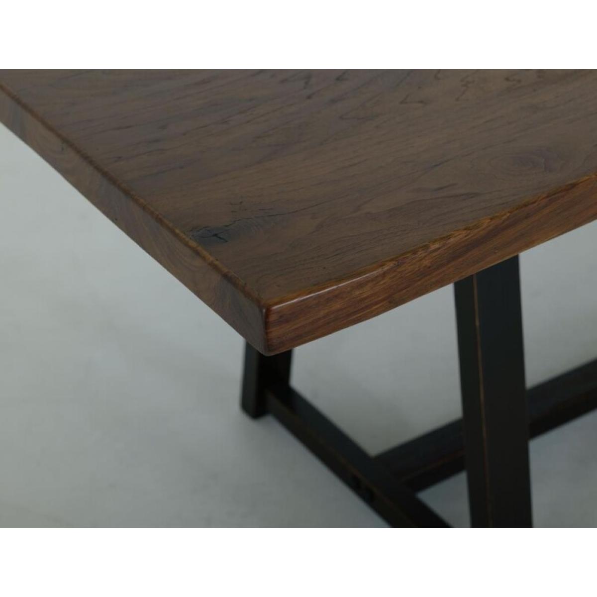 Trestle Dining Table - Walnut - Image 5
