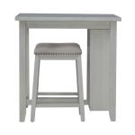 Brook Creek 3 Piece Counter Set - White - Image 6