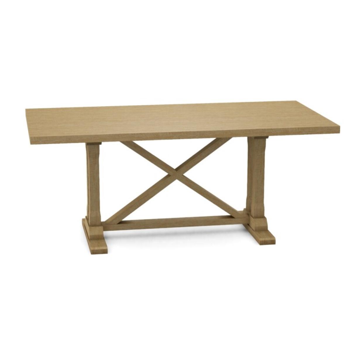 Alexa Trestle Solid Table Top and Base - T-17236TB - Image 4