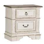 Abbey Park Queen Uph Sleigh Bed, Dresser & Mirror, Chest, Night Stand - Image 6