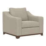 Wooden Frame & Base, Armchair - Natural Parota