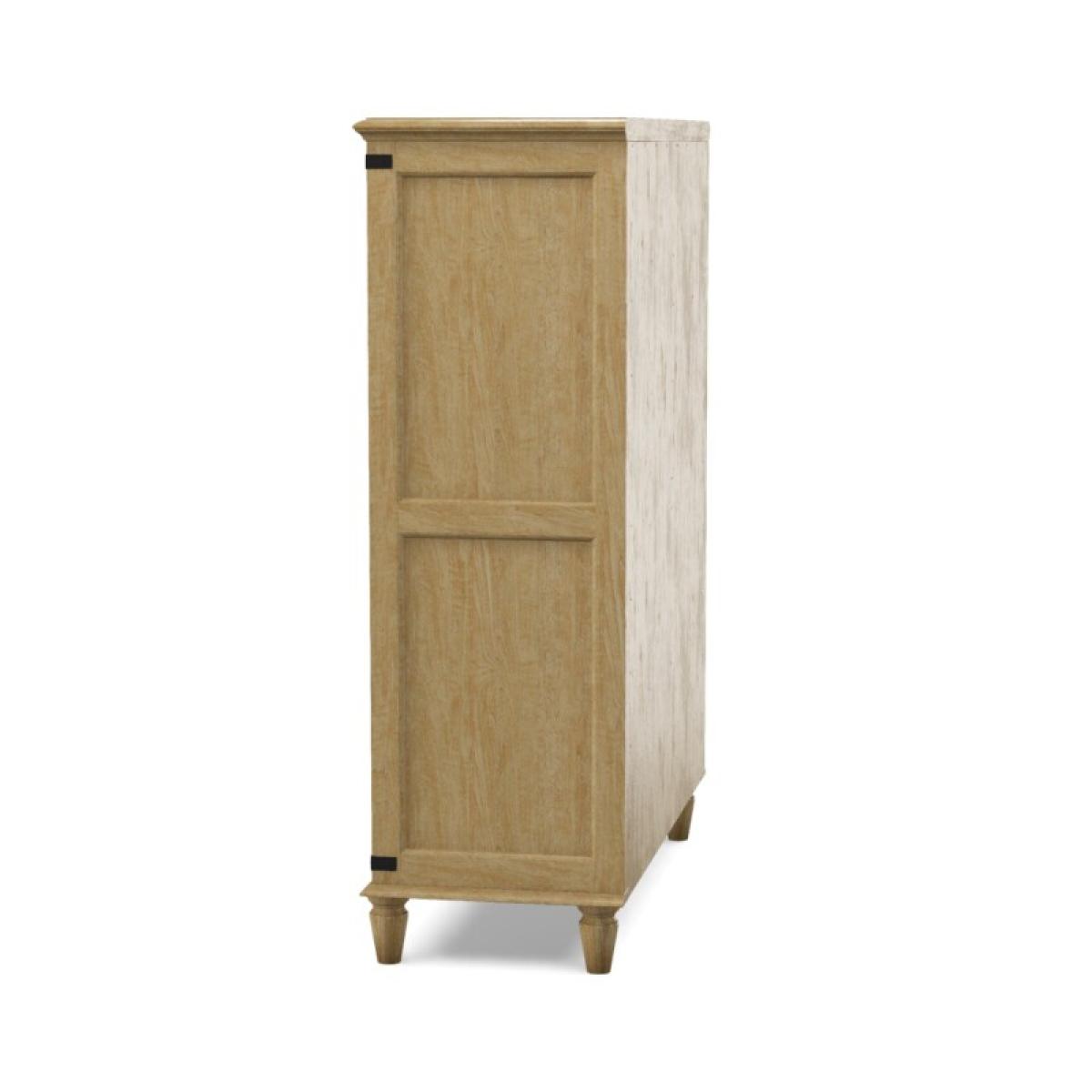 Farmhouse Chic Sliding Door Chest - Image 15