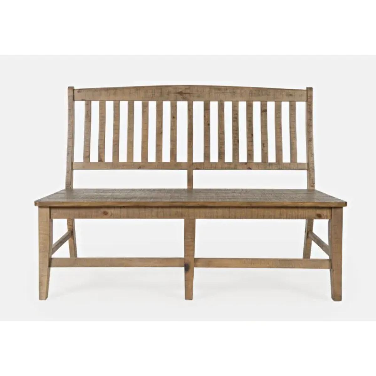 Carlyle Crossing Slatback Bench - Image 4