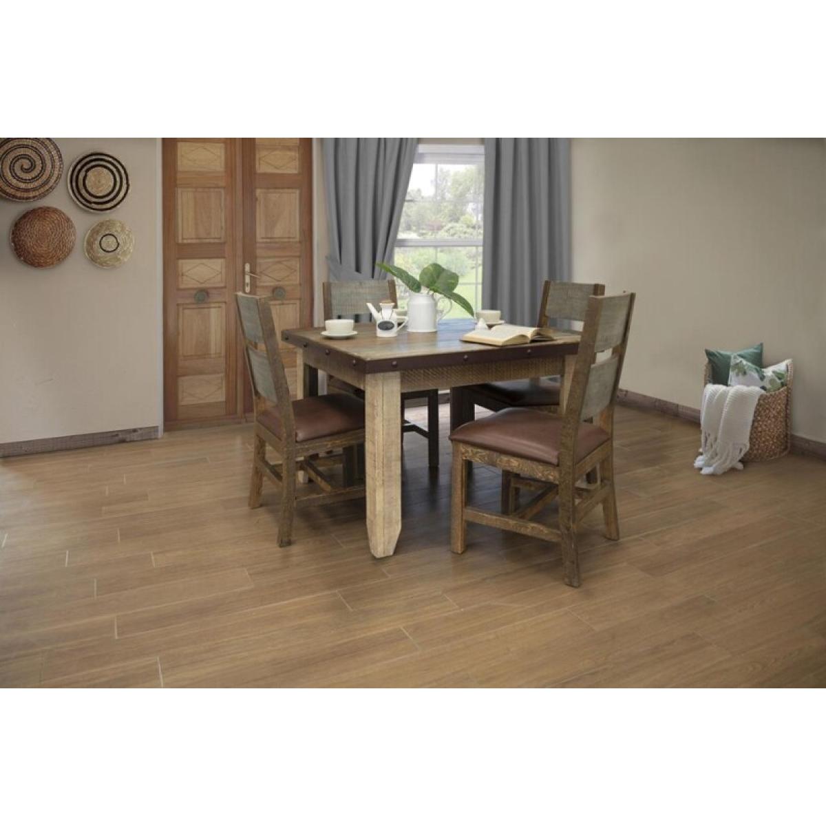 42" Dining Table - Antique - Image 3