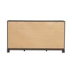 Modern Edge 2 Door 6 Drawer Dresser - Image 6