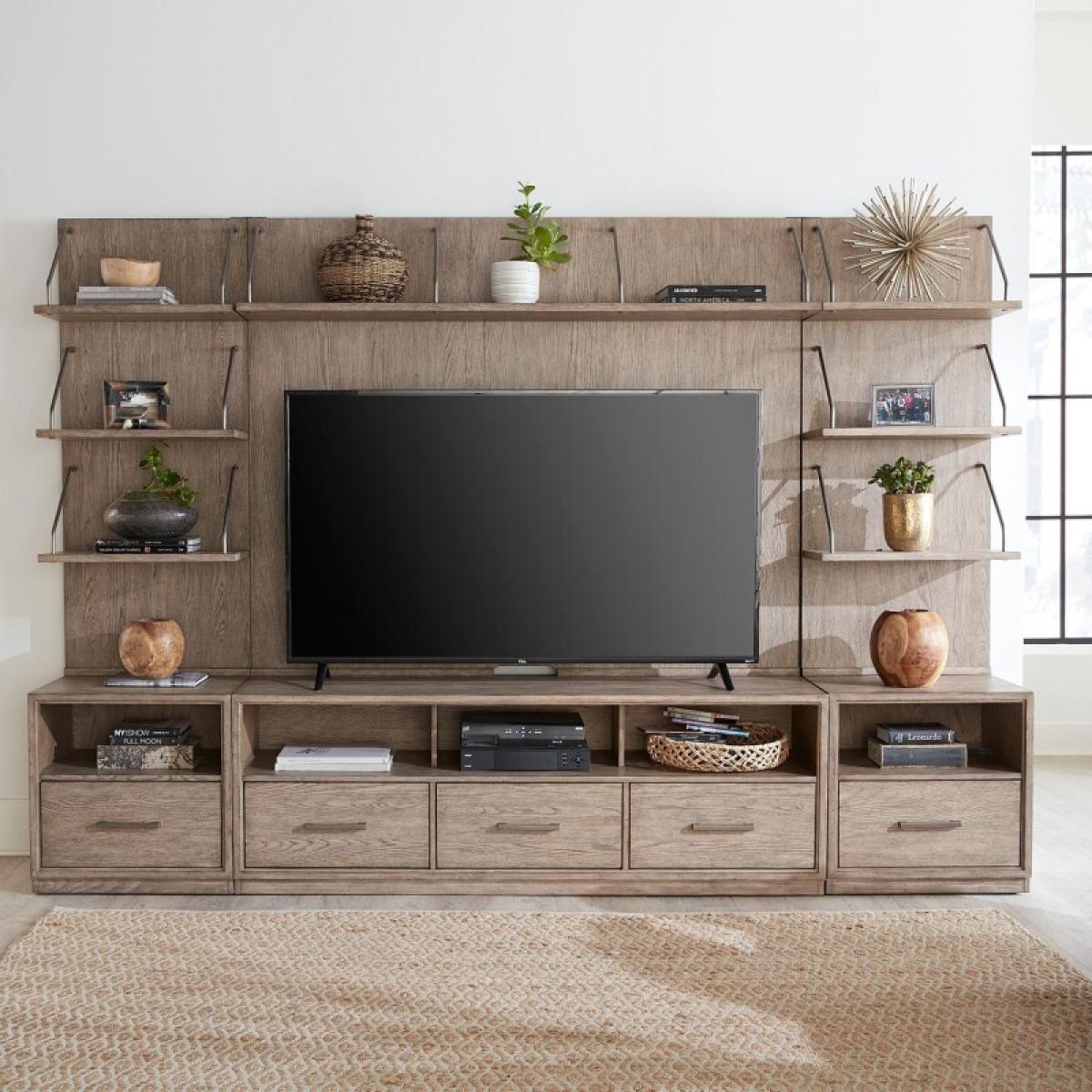 Entertainment Center with Piers - Image 2