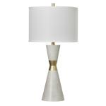 Hourglass Table Lamp (Set of 2) - White