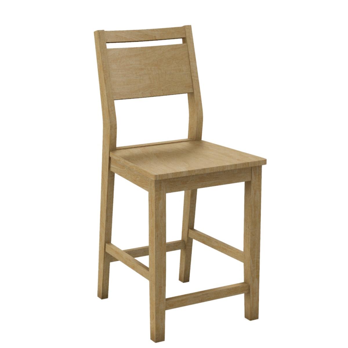 be430b65fb398aa62cad25363a8a38ef 24" Aspen Panel Back Counter Stool - Image 1