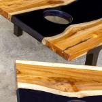 Clearwood Cornhole Game, Black, S/2 - Image 5