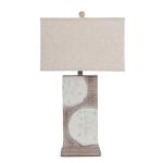 Sand Dollar Table Lamp (set Of 2)