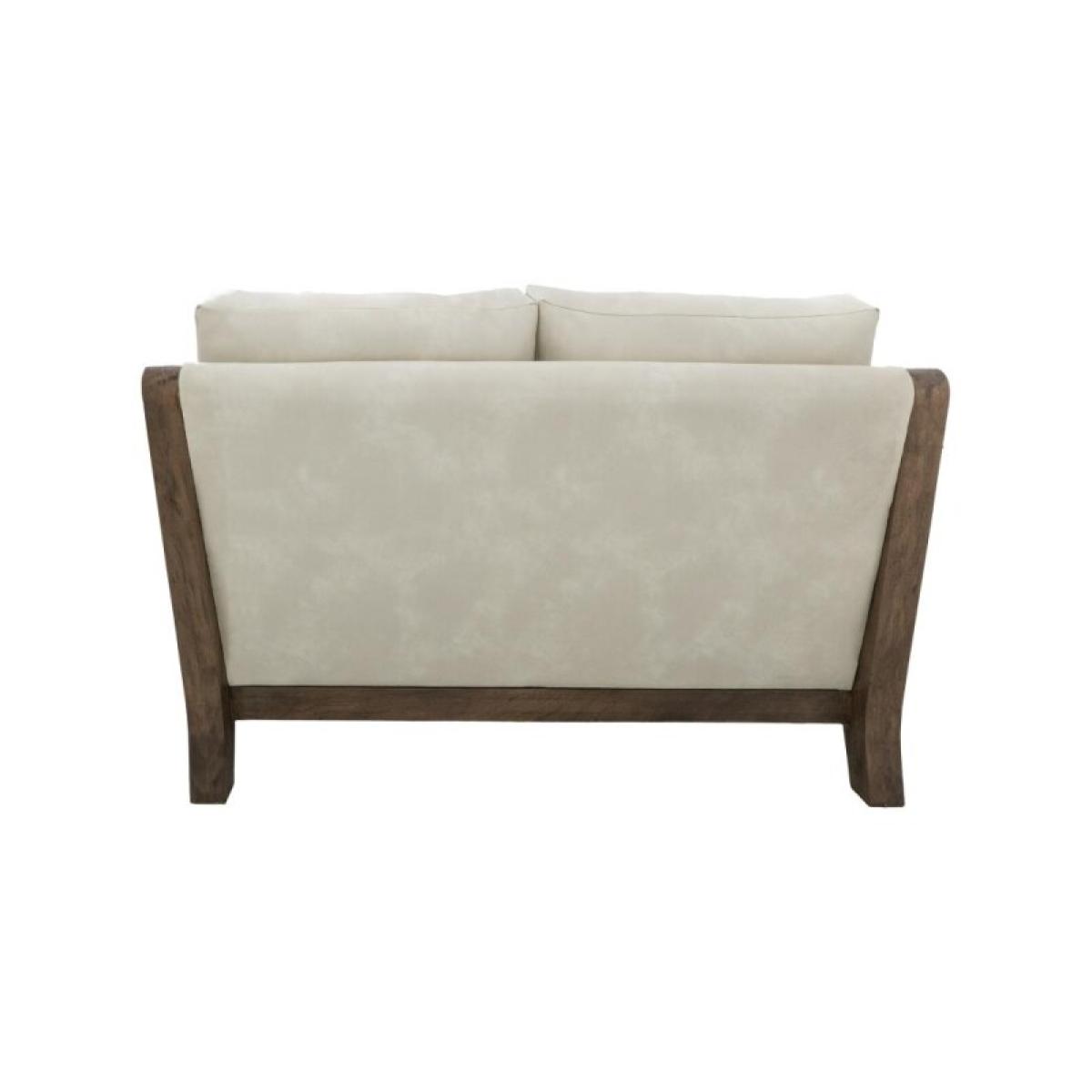 Wooden Frame, Upholstered Loveseat - Xel-Ha II - Image 6
