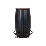 Bistro Table Base With Footrest - Antique