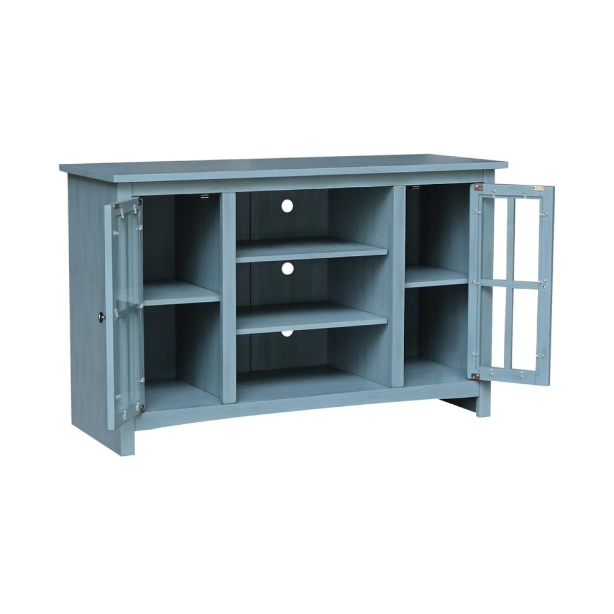 Destinations Collection - 48'' TV Stand in Ocean Blue - Image 3