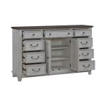 River Place 2 Door 9 Drawer Dresser - Image 8