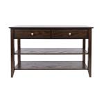 Espresso Console Table