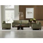 Metal & Wood Base, Armchair - Blackburn - Image 5