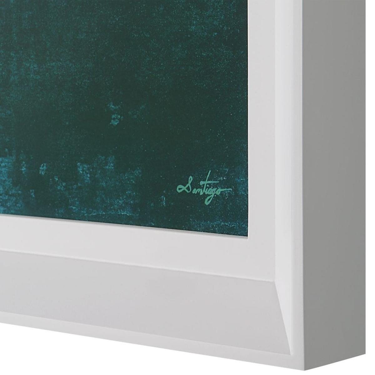 Cancun Teal Framed Print - Image 8