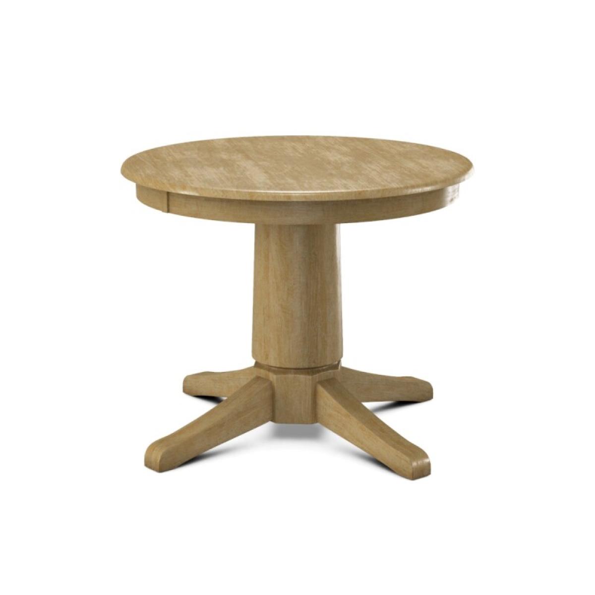 Build Your Own Pedestal Table w/ 30"H Transitional Pedestal for Solid Tops - Image 37