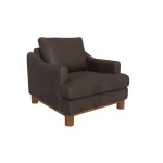 Olimpia Wooden Frame & Base, Armchair